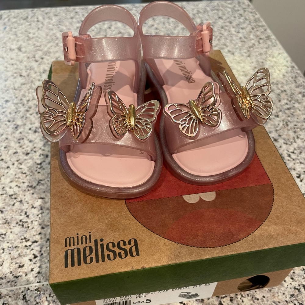 Mini Melissa toddler shoes size 5 🛑SOLD🛑